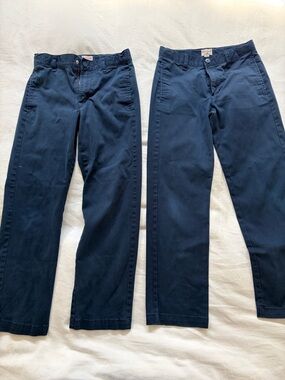 Cat & Jack Navy Casual Kids Chinos - Pair